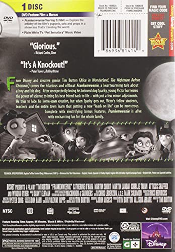 Frankenweenie - DVD (Used)