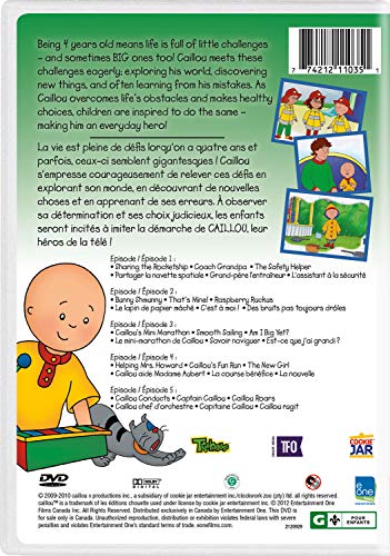 Caillou Roars and Other Adventures (Bilingual)