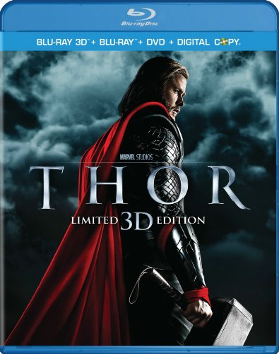 NEW Portman/hopkins/hemsworth - Thor 3d (Blu-ray)