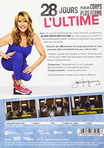 Josée Lavigueur / 28 Days For A Firmer Body: The Ultimate - DVD
