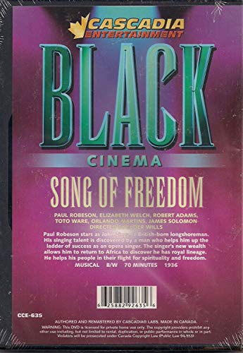 Song of Freedom DVD Paul Robeson [DVD]