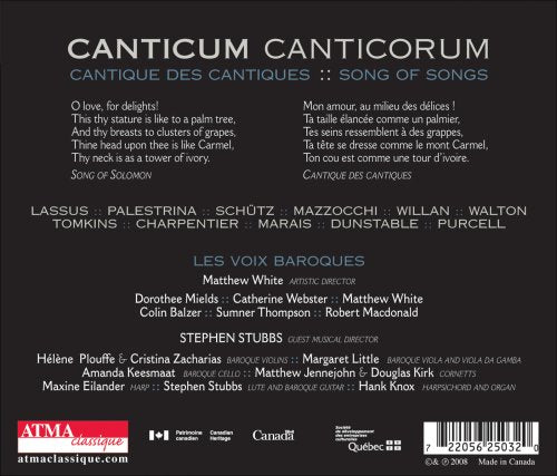 Les Voix Baroques / Canticum Canticorum - CD (Used)