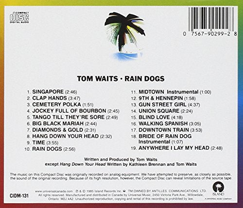 Tom Waits / Rain Dogs - CD (Used)