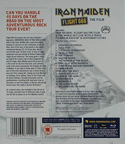 Iron Maiden Flight 666 [Blu-ray]