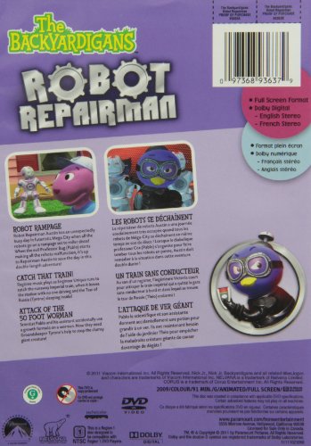 Backyardigans: Robot Repairman (English subtitles)