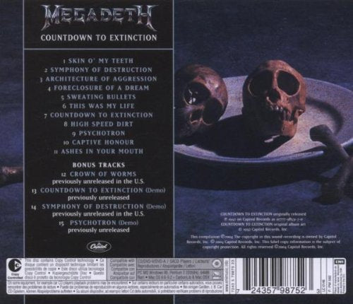 Megadeth / Countdown To Extinction - CD (Used)