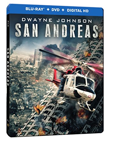 San Andreas Steelbook [Blu-ray + DVD + Digital Copy] (Bilingual)