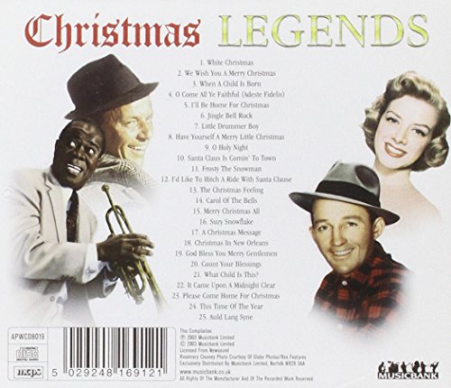 Christmas Legends - Frank Sinatra; Louis Armstrong; Bing Crosby; Rosemary Clooney CD