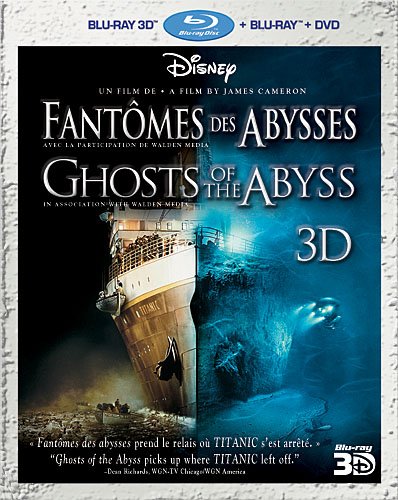 Fantômes Des Abysses [Blu-ray 3D + Blu-ray + DVD] (Version française)