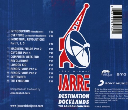 Jean Michel Jarre / Destination Docklands 1988 - CD