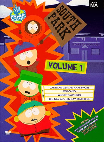 South Park, Vol. 1: Cartman Gets an Anal Probe/Volcano/Weight Gain 4000/Big Gay Al&