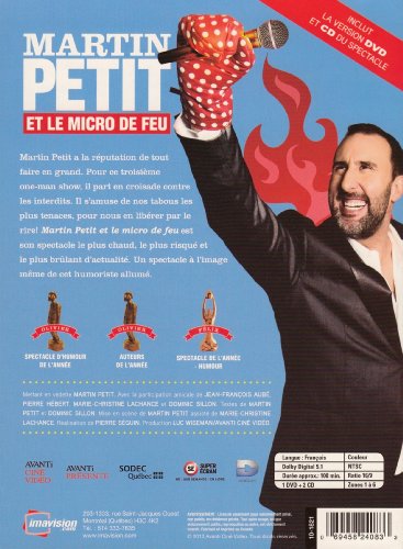 Martin Petit - And The Microphone Of Fire [Dvd+Cd] (French version)