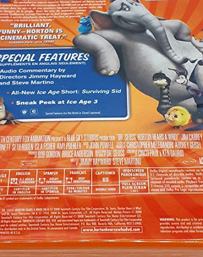 Horton Hears a Who - DVD (Used)