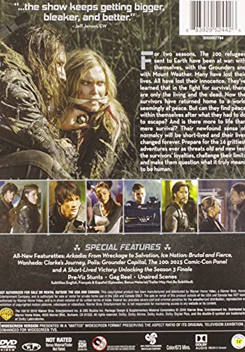 The 100 / Season 3 - DVD (Used)