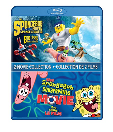 The SpongeBob SquarePants Movie + The SpongeBob Movie: Sponge Out of Water: 2-Movie Collection - Blu-Ray