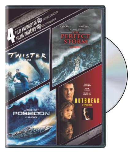 4 Film Favorites: Survival Collection (Twister / The Perfect Storm / Poseidon / Outbreak) (Bilingual)