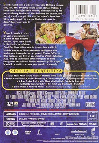 Matilda: Special Edition / Special Edition (Bilingual) - DVD (Used)