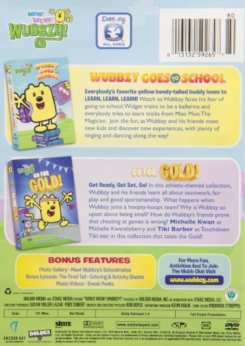 Wubbzy: Back to School 2 Pack