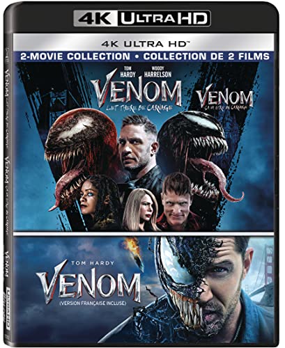 Venom (2018) + Venom: Let There Be Carnage - 4K/Blu-Ray