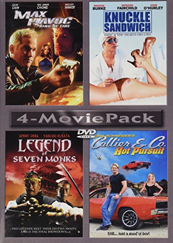 MAX HAVOC / KNUCKLE SANDWICH / LEGEND OF SEVEN MONKS / COLLIER & CO. (4-MOVIE PACK)