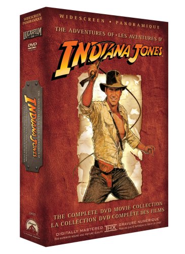 The Adventures of Indiana Jones (Raiders of the Lost Ark / The Temple of Doom / The Last Crusade) (Widescreen) - DVD (Used)