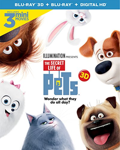 The Secret Life of Pets - 3D Blu-Ray/Blu-Ray