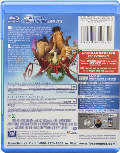 Ice Age: Mammoth Christmas Special - Blu-ray (Used)