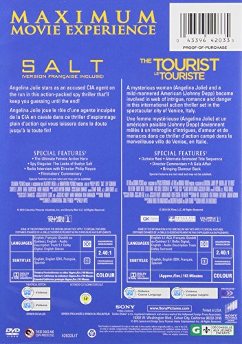 Salt + The Tourist - DVD (Used)