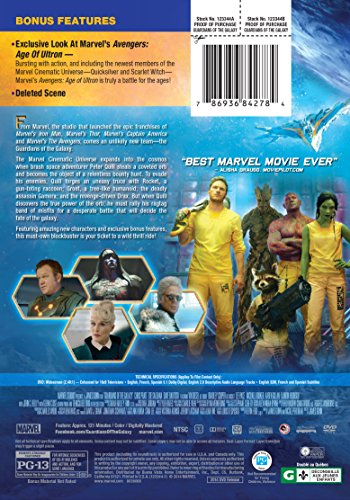 Guardians of the Galaxy - DVD (Used)