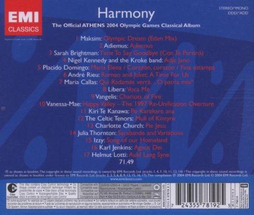 2004 Harmony Official Athens