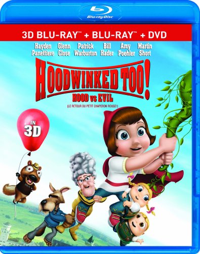 Hoodwinked Too! Hood vs. Evil 3D [3D Blu-ray + Blu-ray + DVD]