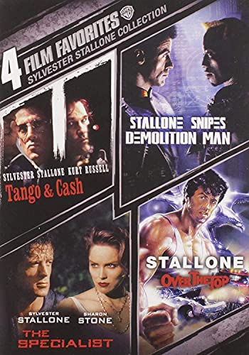 Sylvester Stallone: ​​4 Film Favorites - Tango &amp; Cash / Demolition Man / The Specialist / Over The Top