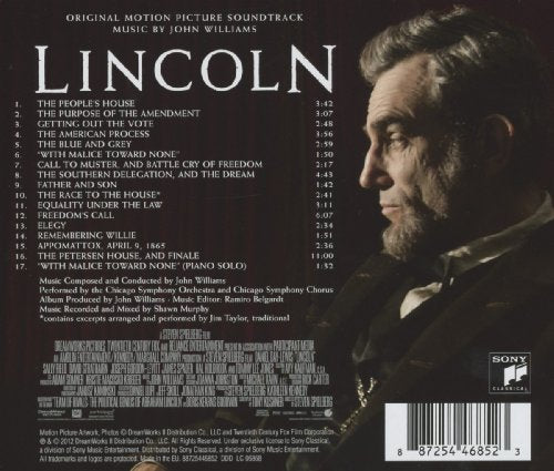 Soundtrack / Lincoln - CD