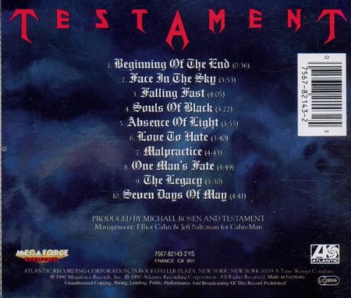 Testament / Souls Of Black - CD (Used)