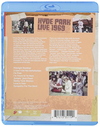 Live From The Vault - Hyde Park 1969 (Blu-ray)