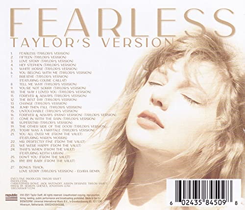 Taylor Swift / Fearless (Taylor&