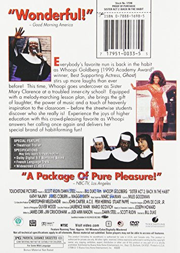 Sister Act 2: Back in the Habit - DVD (Used)