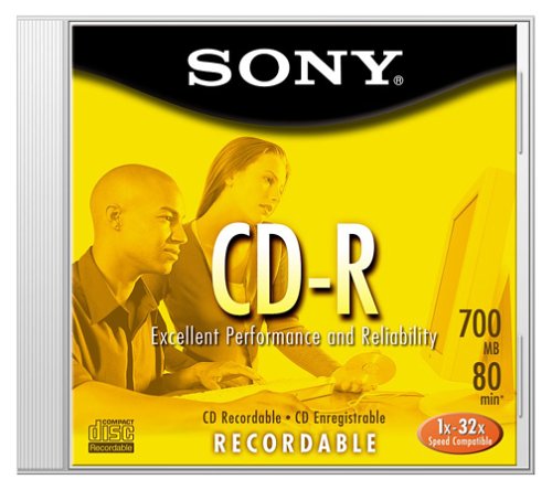 CDR Media 48X 80MIN 700MB Single W/Jewel CASE