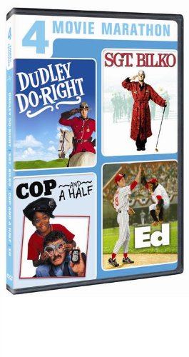 4 Movie Marathon (Dudley Do Right / Sgt. Bilko / Cop and a Half / Ed) - DVD (Used)