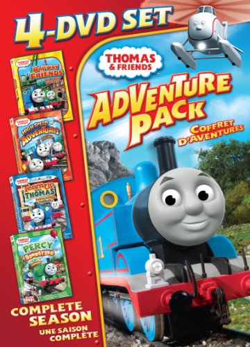 Thomas &amp; Friends: Adventure Pack (Railway Friends / High Speed ​​Adventures / Team Up with Thomas / Percy and the Bandstand) (Bilingual)