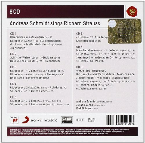 Andreas Schmidt / Sings Strauss Songs - CD (used)