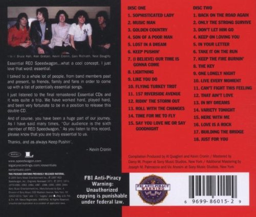 REO Speedwagon / The Essential REO Speedwagon - CD