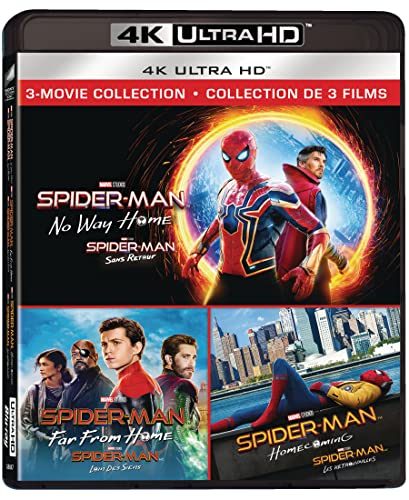 Spider-Man: 3 - Movie Collection - Tom Holland - 4K