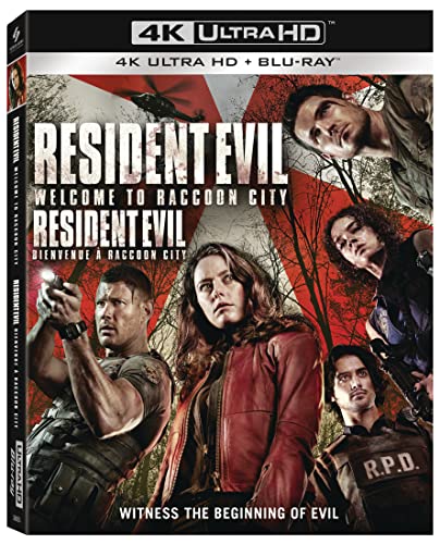 Resident Evil: Welcome to Raccoon City - 4K/Blu-Ray