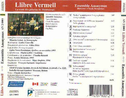 Llibre Vermell - The Pilgrims Route Of Montserrat