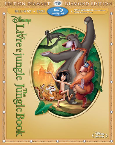 Le Livre de la jungle : Édition Diamant / The Jungle Book (Diamond Edition) [Blu-ray + DVD + copie numérique] (Bilingual)