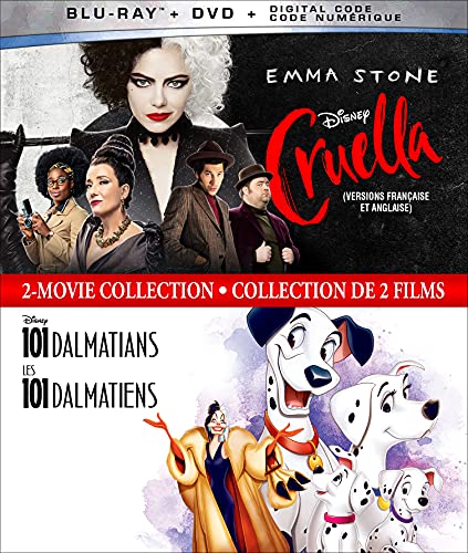 CRUELLA/101 DALMATIANS 2-MOVIE COLLECTION [Blu-ray] (Bilingual)