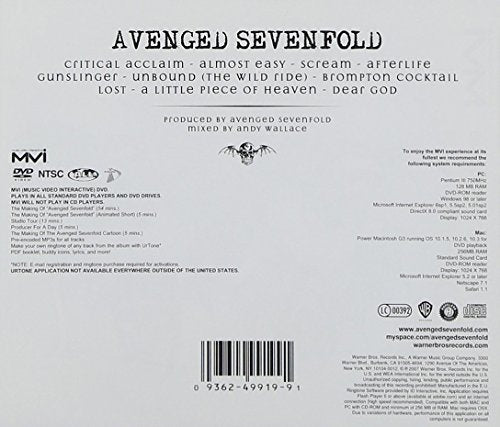 Avenged Sevenfold (MVI DVD + Bonus CD)