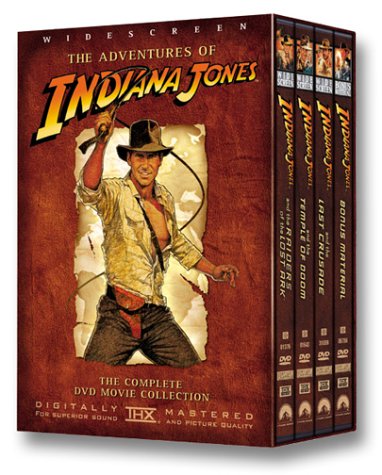 The Adventures of Indiana Jones (Raiders of the Lost Ark / The Temple of Doom / The Last Crusade) (Widescreen) - DVD (Used)