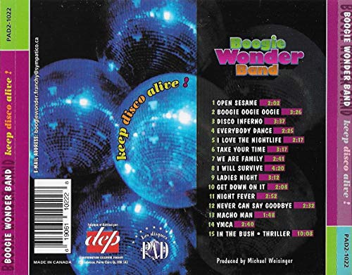 Boogie Wonder Band / Keep Disco Alive - CD (Used)